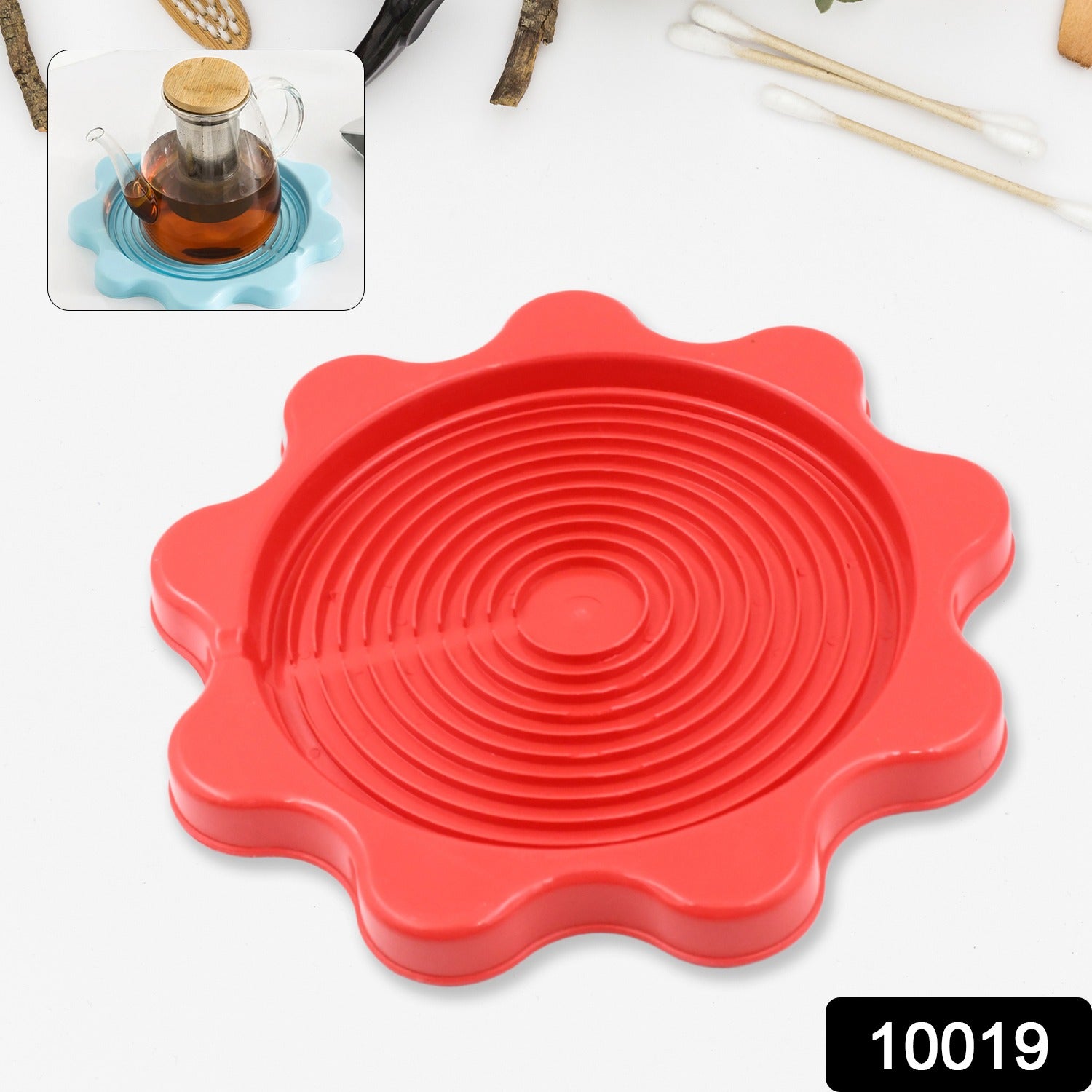 10019 Multifunction Place mats Waterproof Anti-Slip at Insulation Table Mats Thermos Bottle Cup Mat Cup Coaster Kitchen Accessories, Home Thermos Kettle Pad, Heat Proof Pad Heat Insulation Pad (23×23 CM) 10019 Multifunction Place mats Waterproof Anti-Slip at Insulation Table Mats Thermos Bottle Cup Mat Cup Coaster Kitchen Accessories, Home Thermos Kettle Pad, Heat Proof Pad Heat Insulation Pad (23×23 CM)